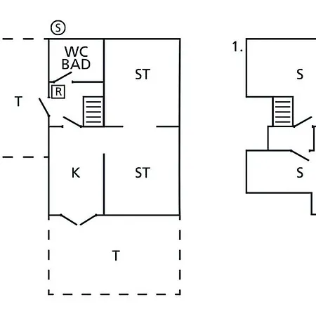 Belle Maison à Aakirkeby Avec Wifi Hébergement de vacances Åkirkeby